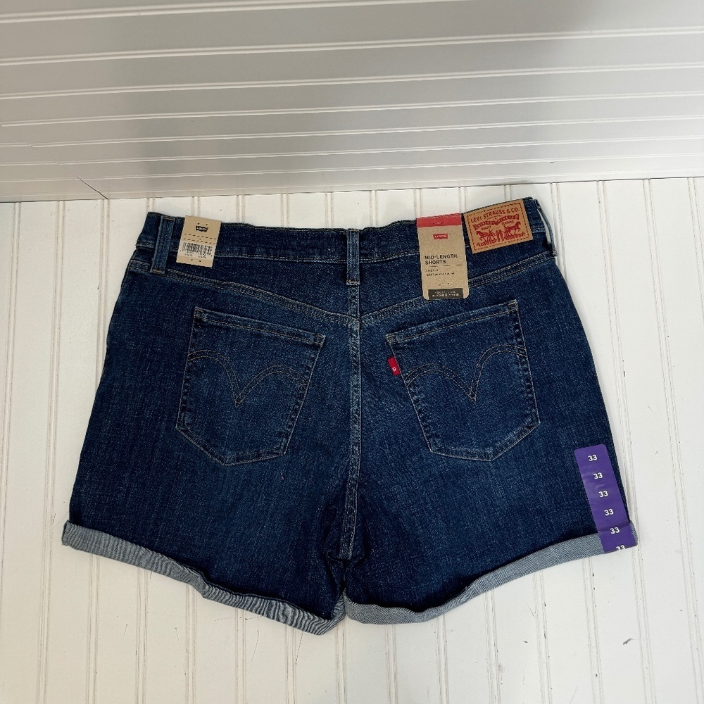 NEW Levi Strauss Mid Length Short US Size 33 - Picture 4 of 8